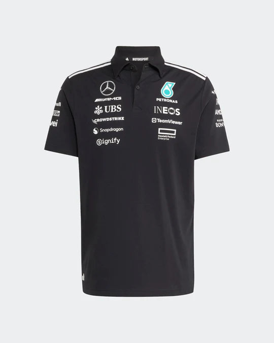 Mercedes 2025 Team Polo Black