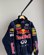 RedBull F1 Racing Jacket Unisex Parachute Puff Style With Embroidery Logo